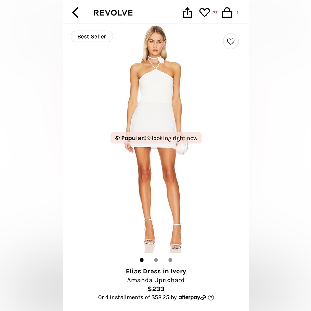 Amanda Uprichard Elias dress